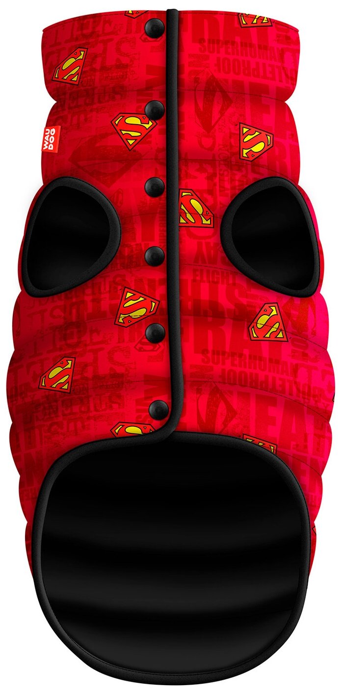 Куртка для собак Collar WauDog DC Comics Супермен красная (S30)