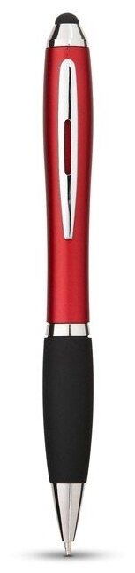 Ручка-стилус шариковая Nash со стилусом красный черные чернила