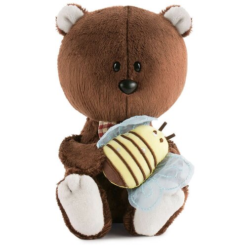 Мягкая игрушка Basik &Сo Лесята, Медведь Федот с пчелкой