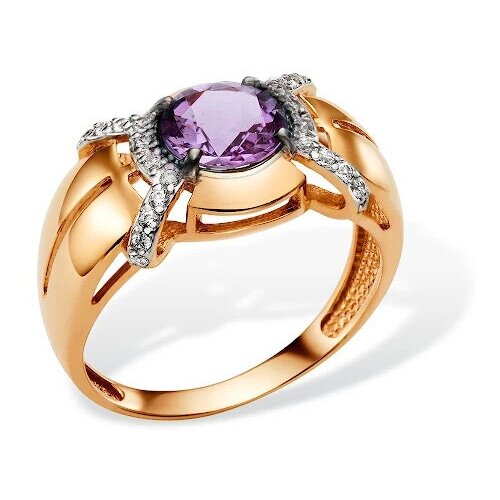 Кольцо из золота с александритом