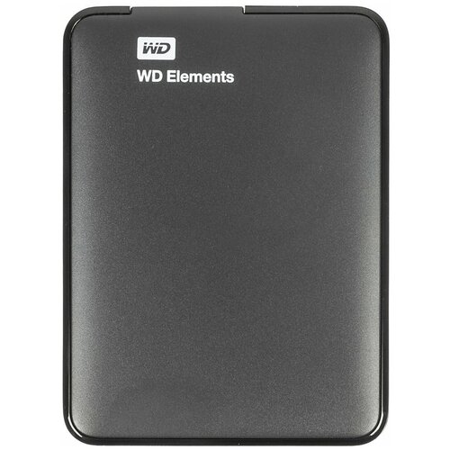 внешний жесткий диск 2tb western digital elements portable wdbu6y0020bbk wesn черный Внешний жесткий диск 2Tb Western Digital Elements Portable (WDBU6Y0020BBK-WESN), черный