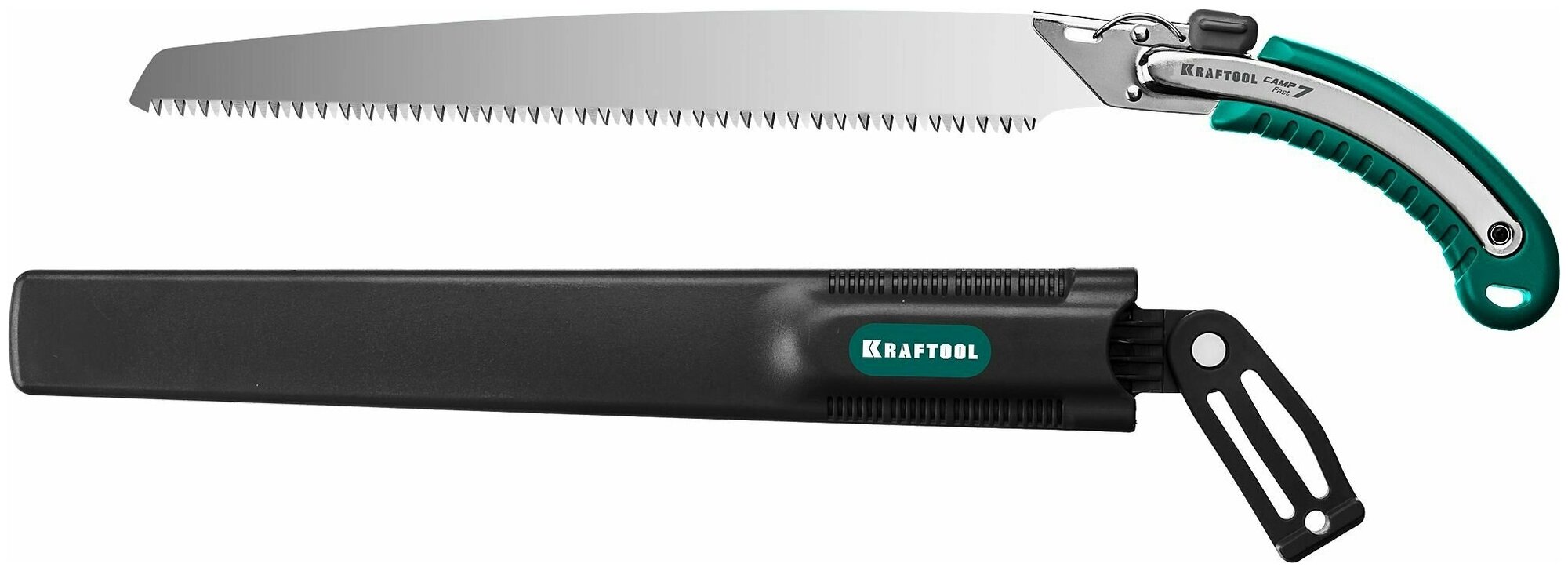 KRAFTOOL CAMP Fast 7 ножовка для быстрого реза сырой древесины 350 мм