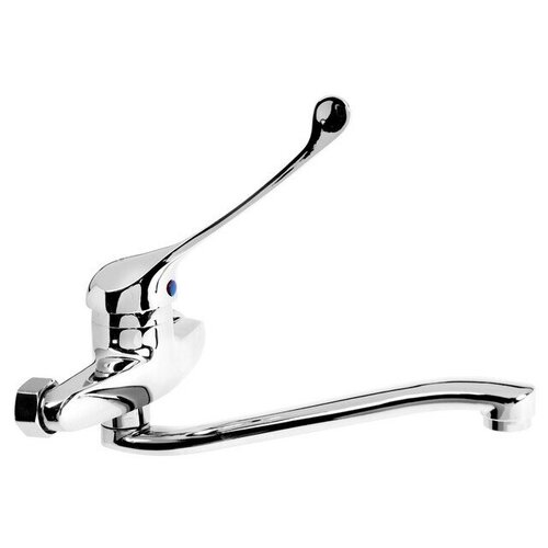 Смеситель для кухни раковины воды ZC2040 настенный картридж керамика 35 мм хром 4690₽