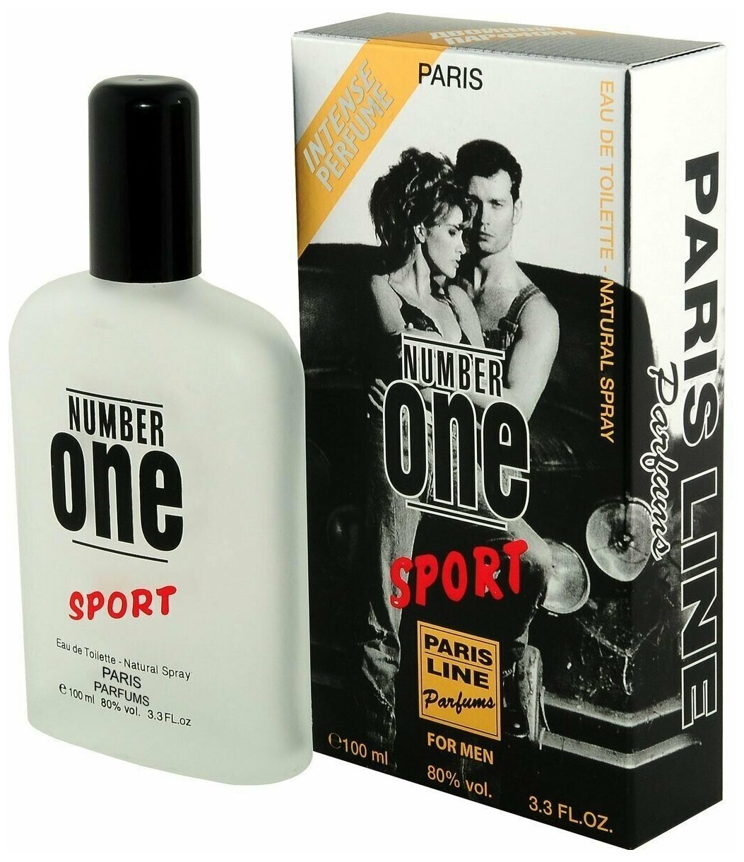 Number One Sport INTENSE PERFUME (Номер Первый Спорт двойной парфюм) Т/В муж. 100 мл