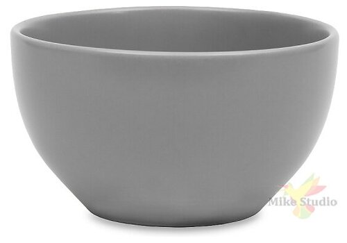 Салатник КерамСтрой HX960120 керамика, серый 620мл, 140×140×150мм / столовая посуда