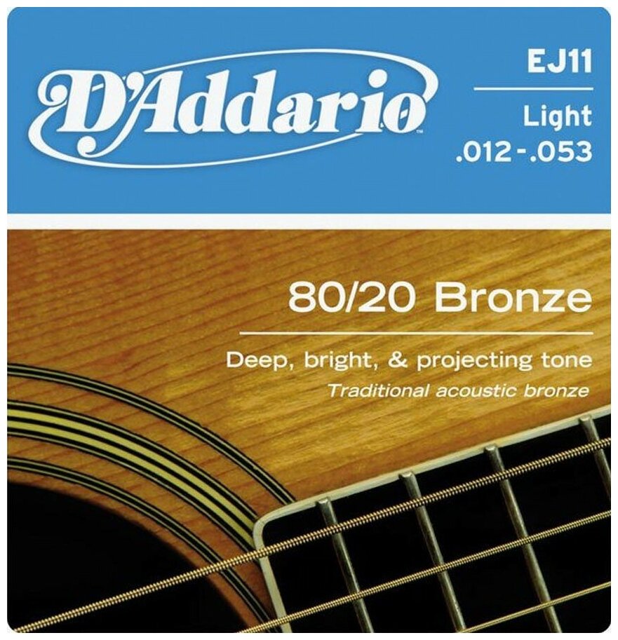 Струны для акустической гитары D'Addario - фото №4