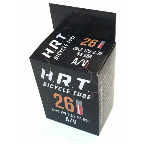 Велокамера HORST 26x2.125-2.3 (54-559) A/V камера велосипедная бутиловая диаметр 26 ширина 4 автониппель