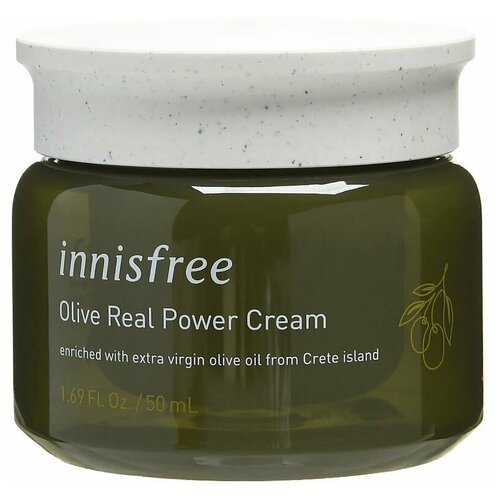 Innisfree Olive Real Power CreamИнтенсивный увлажняющий крем с маслом оливы, 50 мл