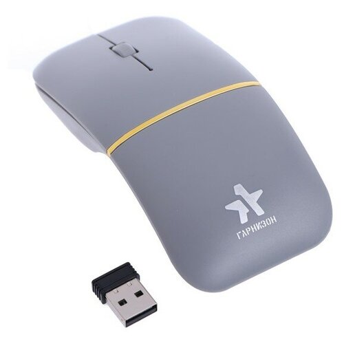 Мышь Гарнизон GMW-500-2 беспроводная оптическая 1000 DPI USB серая 96800₽