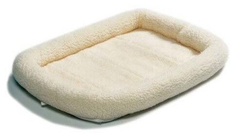 Midwest Pet Bed флисовый лежанка для собак белый 76x53 см