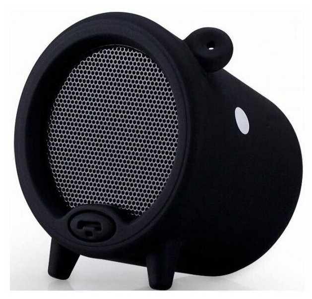 Портативная акустика MOMAX Piggy Bluetooth Speaker 2 Вт, черный