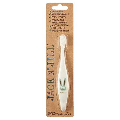 Jack N' Jill Органическая зубная щетка Кролик. Bunny