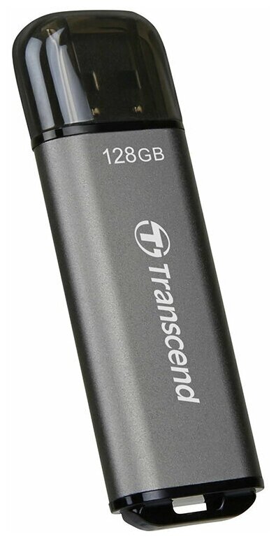 USB Flash Drive Transcend JetFlash 920 128 GB, серебристый