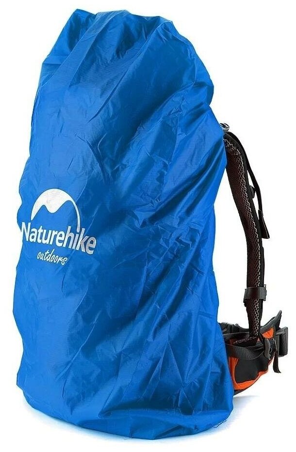 Чехол от дождя Naturehike Backpack Covers M 30-50L Blue