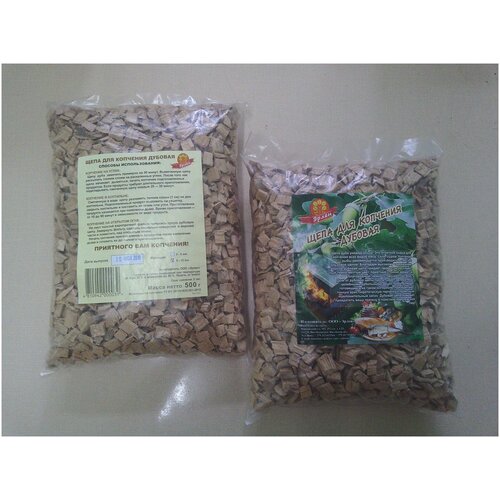 Щепа для копчения Эрлен mix Дуб+Груша+Слива+Абрикос, 4 шт. по 0,5 кг.