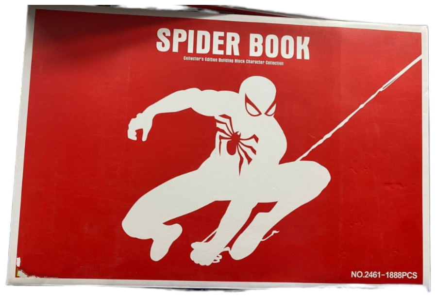 Конструктор/ Spider-men/ Книга человека паука/ 2461/ 1888 деталей/ ребенку
