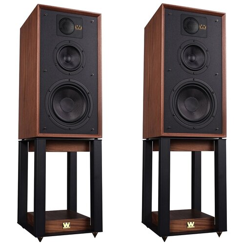 Полочная акустика Wharfedale 85th Anniversary Linton with stands Antique Walnut 9499000₽