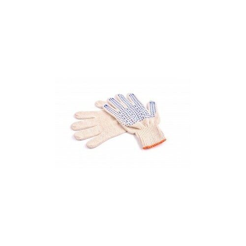 Перчатки х/б с ПВХ покрытием 5-нитей (7.5 кл.) белые Урал перчатки х б с пвх покрытием урал белые