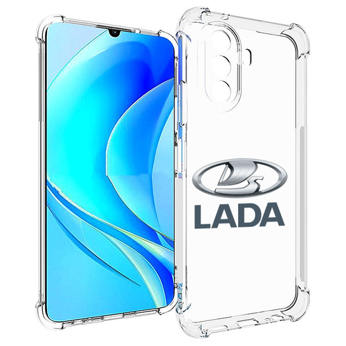 Чехол MyPads Lada-ваз-4 мужской для Huawei Nova Y70 / Nova Y70 Plus (MGA-LX9N) / Huawei Enjoy 50 задняя-панель-накладка-бампер чехол mypads баста 4 баста для huawei nova y70 nova y70 plus mga lx9n huawei enjoy 50 задняя панель накладка бампер