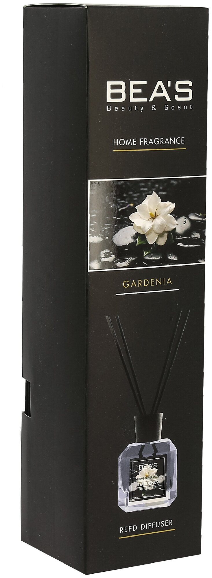 Аромадиффузор с палочками Gardenia Гардения ароматизатор для дома парфюмерия для дома 120 мл