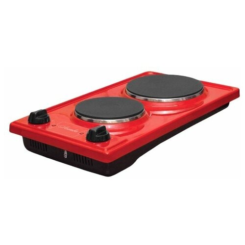 Плита настольная электрическая лысьва ЭПБ 22 вишневый эмаль двухконфорочная 377400₽