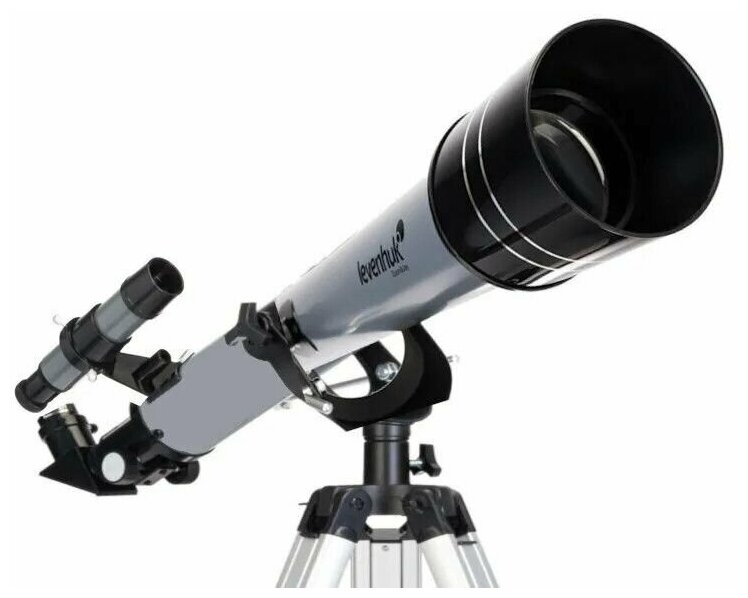 Телескоп Levenhuk Blitz 60 Base рефрактор d60 fl700мм 120x серый/черный - фото №15