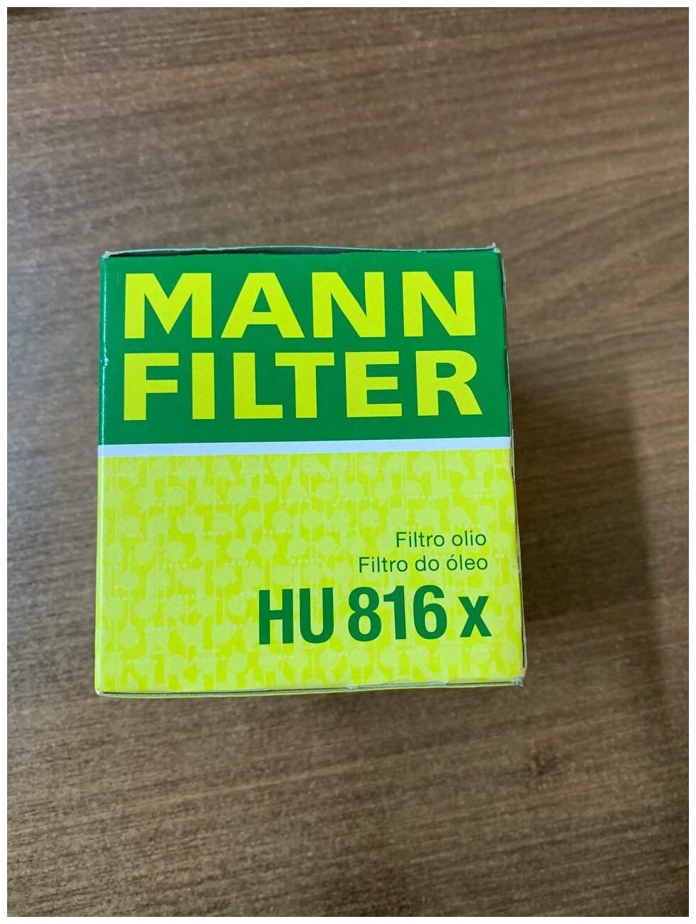 MANN фильтр масляный W HU816X