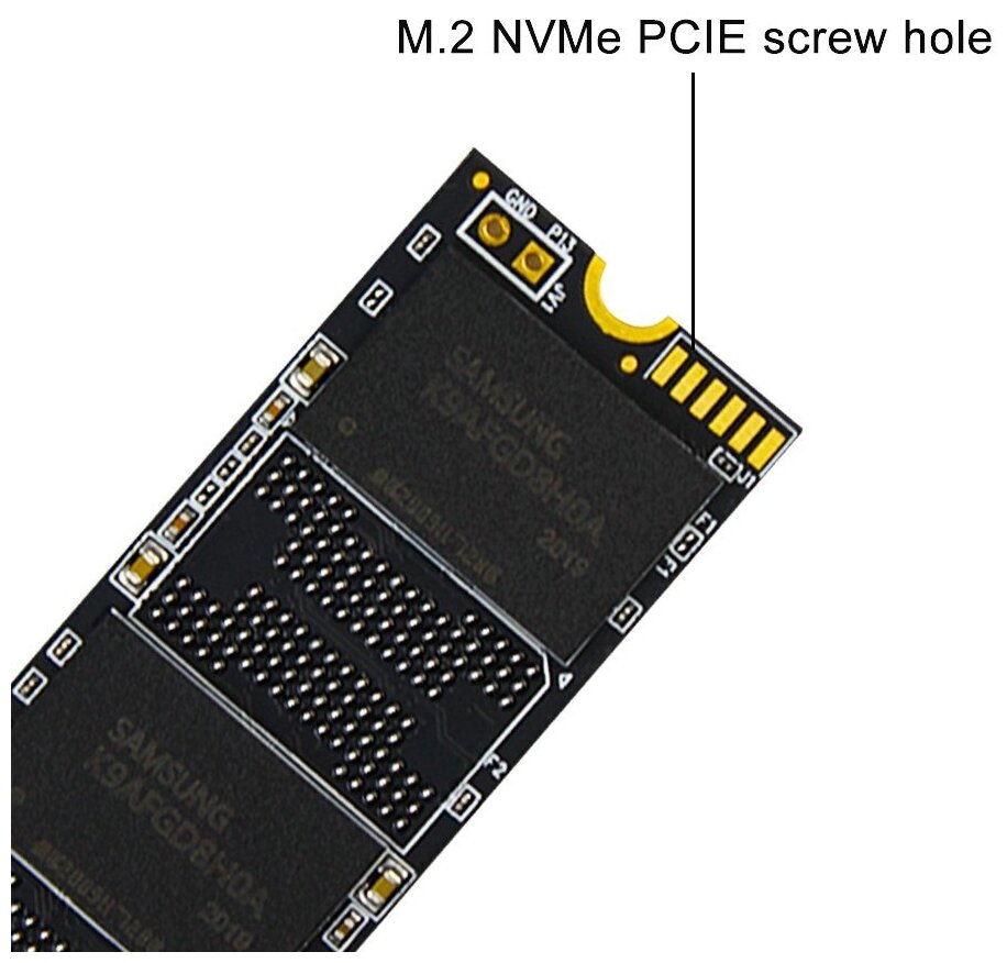 Твердотельный накопитель XrayDisk 512 ГБ M2 NVMESSD512XRAY1