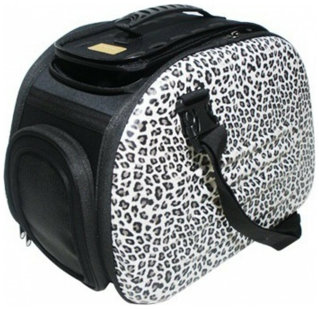 Ibiyaya складная сумка-переноска для собак и кошек до 6 кг сафари - фотография № 10