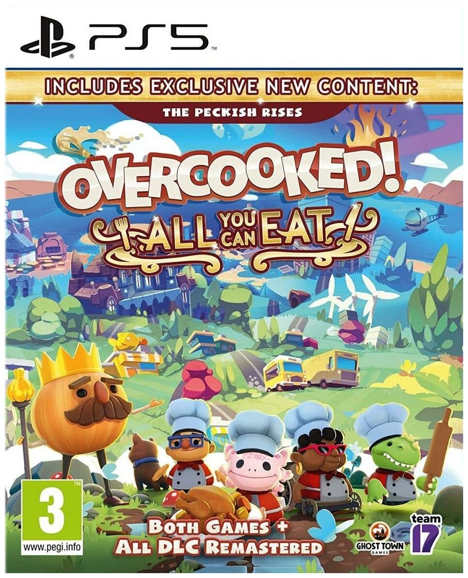 Видеоигра Overcooked – All You Can Eat для PlayStation 5