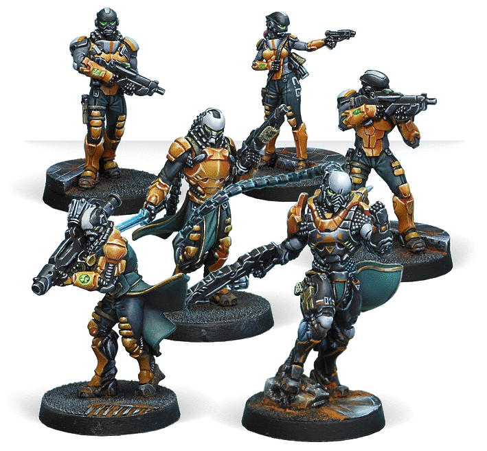 Миниатюры для INFINITY The Game. Yu Jing: Imperial Service - Sectorial Starter Pack