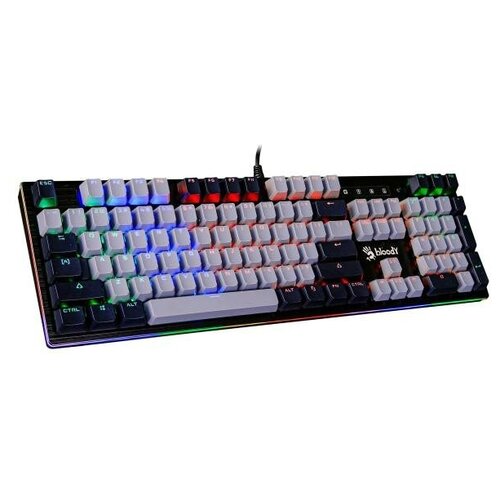 Клавиатура проводная A4TECH Bloody B828N USB черный серый 537400₽