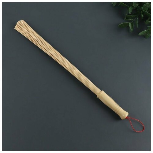 Массажёр Венчик 57 4 см универсальный с подвесом деревянный 354₽