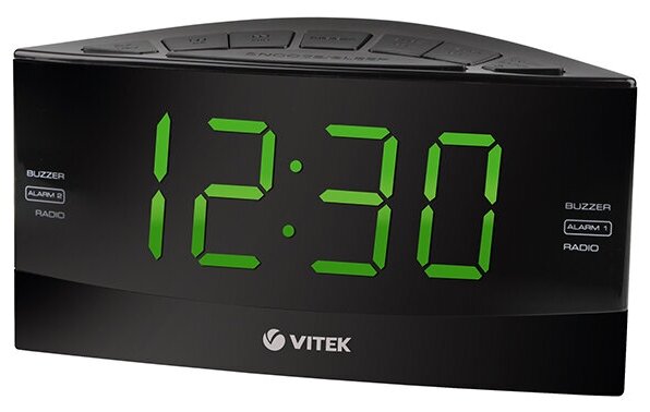 Радиочасы VITEK VT-6603 с будильником