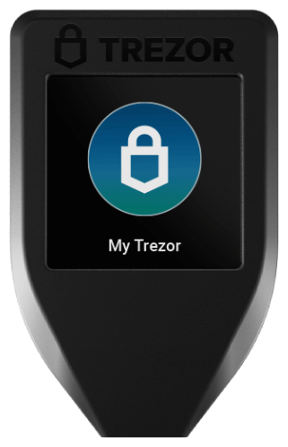 Аппаратный криптокошелек Trezor Model T 2024 черный