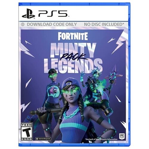 Игра для PlayStation 5 Fortnite Minty Legends Pack (код загрузки)