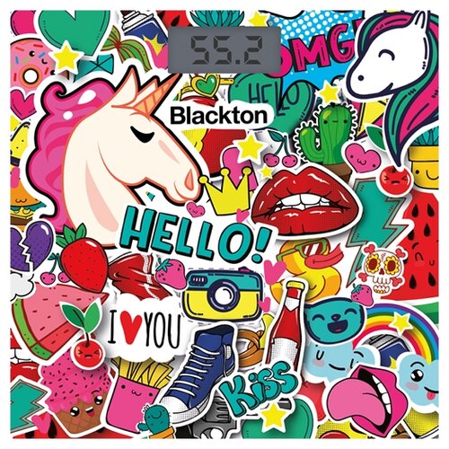 Весы электронные Blackton Bt BS1012 Creative stickers, creative stickers