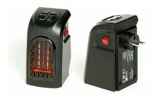 Портативный вентилятор-обогреватель 400 Вт Handy Heater - фотография № 12