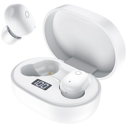 Наушники внутриканальные Borofone BW06 Manner пластик bluetooth 51 LED цвет белый 124500₽