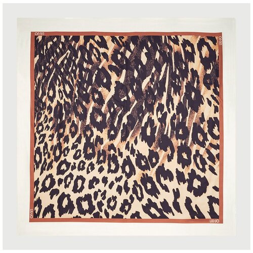 фото Платок 120х120 liu jo жен., liujo3f2071t030061310 ,цвет: cappuccino ,размер: t.u.