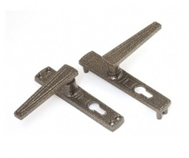 фото Комплект ручек Димитровград 'Зенит' РФ1-55.01, к замку ЗВ 4-3.01, цвет бронза