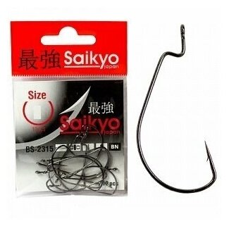 Крючки Saikyo BS-2315 BN № 1 ( 1 упк. по 10шт.)