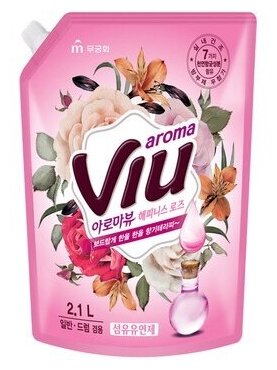 Mukunghwa Aroma Viu La Vie En Rose Антибактериальный ароматизирующий кондиционер Букет роз 2,1 л в мягкой упаковке