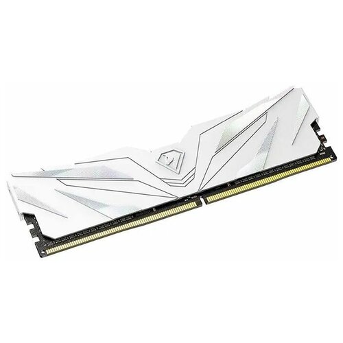 Модуль памяти DDR 4 DIMM 16Gb PC21300, 2666Mhz, Netac Shadow II NTSWD4P26SP-16W C19 White, с радиатором