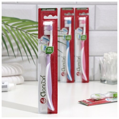 Купить Зубная щетка Twin Lotus Spa Excel Toothbrush, микс, Зубные щетки