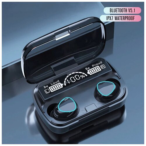 Беспроводные наушники M10 Power Bank Bluetooth 51 65900₽