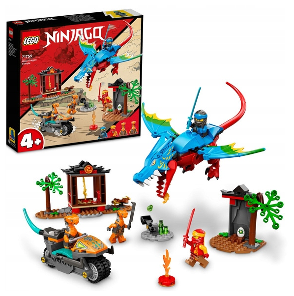 Конструктор LEGO Ninjago "Драконий храм ниндзя" 71759 - фото №4