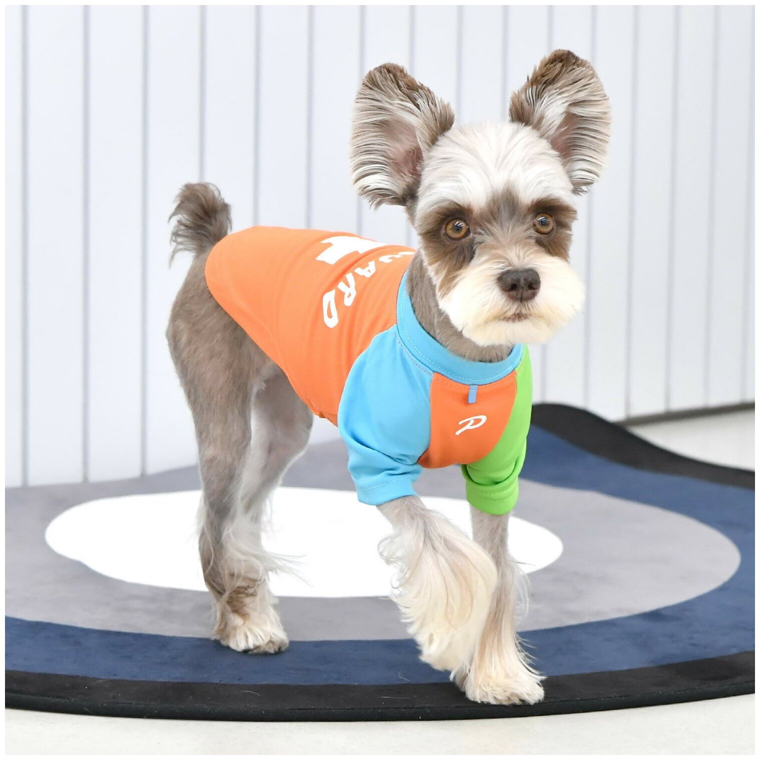 PUPPIA Футболка для собак "Rescuer", оранжевая, S, 26х30х20см (Южная Корея) - фото №3