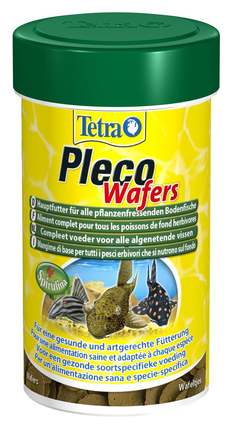 Корм для рыб TetraPleco Veggie Wafers 100мл - фотография № 8