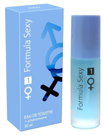 Женская туалетная вода с феромонами Delta Parfum Formula Sexy №1, 30 мл